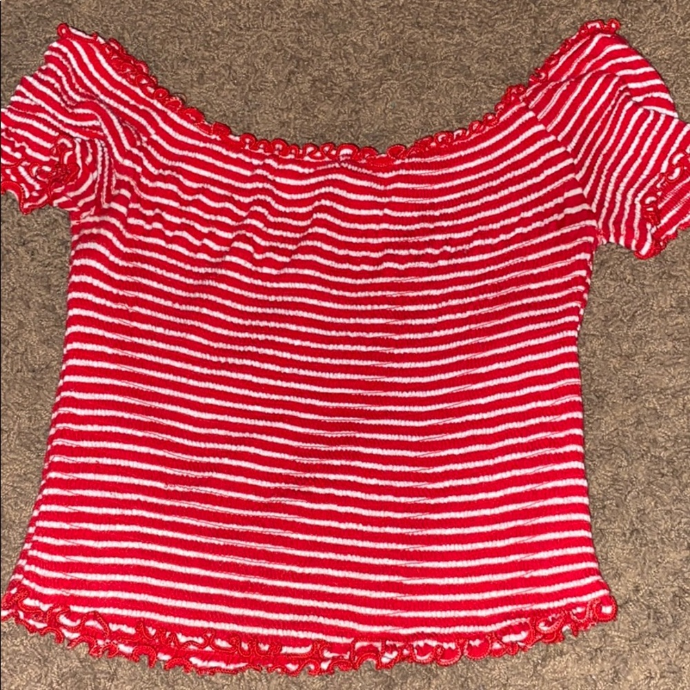 off the shoulder top